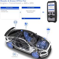 Escáner OBDII/OBD2 Android para MaxiDiag MD806 Pro, 1 Año de Garantía, Lectura/Borrado de Códigos de Sistema Completo, AutoScan en Tiempo Real, Herramienta de Diagnóstico Automotriz