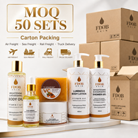 Ensemble de Soins Visage Végétaliens Éclaircissants Vitamine C Acide Kojique Niacinamide Crème & Huile Savon Gel Anti-Âge Fabrication OEM Personnalisée