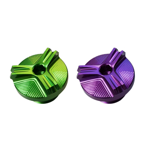 Nouveau <span class=keywords><strong>bouchon</strong></span> de <span class=keywords><strong>remplissage</strong></span> en acier inoxydable et aluminium CNC pour moteur, <span class=keywords><strong>bouchon</strong></span> de <span class=keywords><strong>remplissage</strong></span> d'<span class=keywords><strong>huile</strong></span> pour ZG1200 Voyager 1986-2003 Ninja400/Ninja650 - Product Image 5