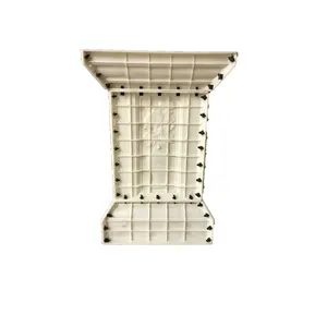 플라스틱 내구성 ABS 기둥 부두 콘크리트 사출 사각 로마 기둥 금형 기본 부두 기둥 금형 및 판매용 로마 기둥