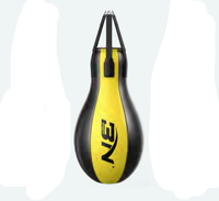 Sac de frappe lourd BN avec chaînes pour l'entraînement de boxe, MMA, Muay Thai, crochet de suspension au plafond, sac de sable