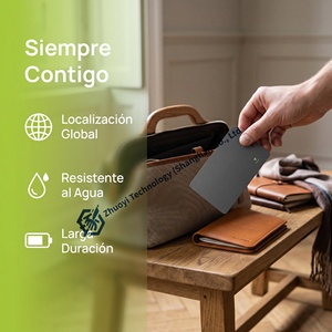 Paquete de <span class=keywords><strong>4</strong></span> Tarjetas <span class=keywords><strong>AirTag</strong></span> para Pulsera, 2 Localizadores, Mini Accesorio de Rastreo Universal para Ropa y Equipaje - Product Image 2