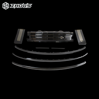 Kit de conversion de pièces d'auto côté Venr garniture de pare-chocs avant calandre de voiture en Fiber de carbone Bodykit pour Range Rover 2023