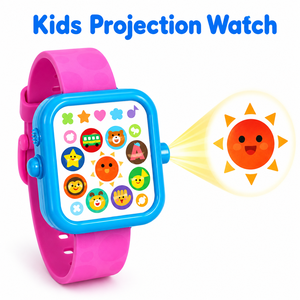 Montre de projection pour enfants avec livre de comptes-rendus pour enfants |   Jouet éducatif interactif, montre projecteur intelligente pour enfants, fournisseur OEM ODM - Product Image 1