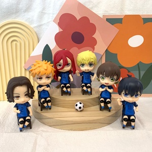 Set de 6 Figuras de Anime BLUE LOCK, 2 Estilos, Isagi Yoichi, <span class=keywords><strong>Bachira</strong></span> <span class=keywords><strong>Meguru</strong></span>, Chigiri Hyoma, Colección de Muñecos, Juguetes de Regalo - Product Image 3