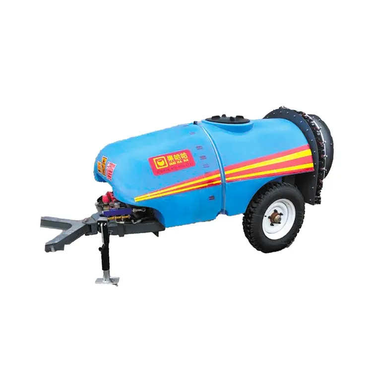 Trattore PTO spruzzatore trattore trainato spruzzatore 700 litri spruzzatore ad aria assistita pompa dell'acqua pompa a membrana pompa di irrigazione fornita 100