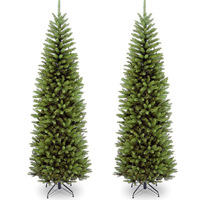 Sapin de Noël de qualité supérieure, profil mince, sapin de Noël fin et élancé pour la décoration de la maison pendant les fêtes de Noël