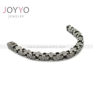 Bracelet pour hommes, bijou Vintage, accessoires de bijouterie, chaîne épaisse, en acier inoxydable, Style Punk, Cool, offre spéciale, 2022 - Product Image 3