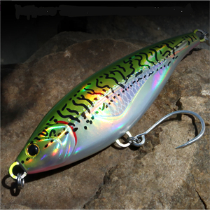 Leurre de pêche en eau salée en forme de <span class=keywords><strong>poisson</strong></span>, type crayon, 160mm 84g, coulant lentement, pour pêche en haute mer, 1 pièce, avec fil traversant - Product Image 4