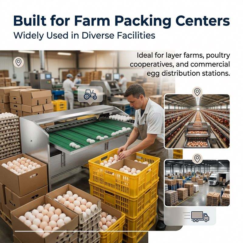 Industrial Egg Weight Sorting Equipment for Poultry Farms and Food ...