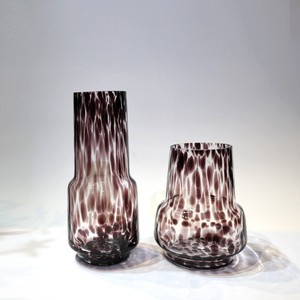 Vase en verre brun géométrique, esthétique minimaliste, vase hydroponique pour table, décoration <span class=keywords><strong>de</strong></span> salon, fleurs fraîches ou séchées - Product Image 3