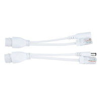 Divisor Poe impermeable 5V 9V 12V 24V 48V con inyector adaptador Poe macho y hembra para cámara al aire libre