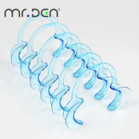 Abrebocas Dental Médico Multiusos Cómodo Mr.Den, Forma de C, Tamaño SML, Abrebocas de Labios en Forma de C para Uso Clínico