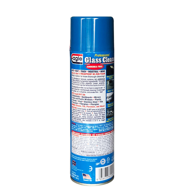 Aerosol Spray Type Glass Mirror Car Lens&Screen Cleaner Anti Fog Spray Glass Cleaner