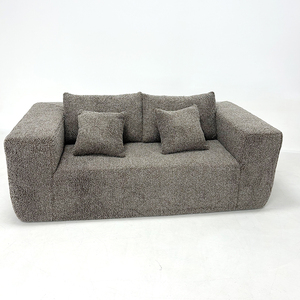 Sofá de Esponja de Alta Densidad Comprimida, Alta Resiliencia, Cómodo para Estar Sentado Durante Mucho Tiempo - Product Image 4