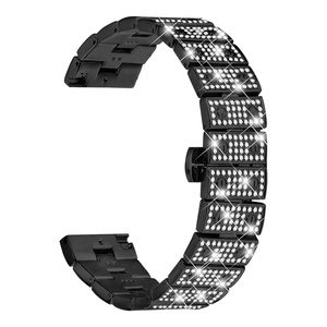 Profitez du joli bracelet en métal pour femme en diamant de 22mm pour la montre Hhuawei GT3 Honor Magic Watch 2 GS 3 Pro ES Bracelet de montre en acier inoxydable - Product Image 4