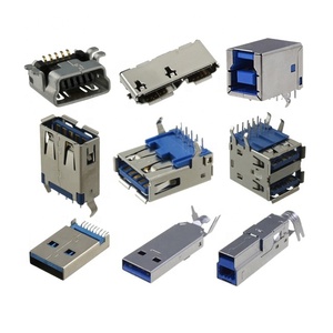 Kls Mini <span class=keywords><strong>Micro</strong></span> <span class=keywords><strong>Femelle</strong></span> Soudure <span class=keywords><strong>a</strong></span> B C Type Upright Dip 90 Degree Plug <span class=keywords><strong>Usb</strong></span> Connector - Product Image 1