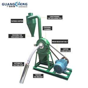 Broyeur de grains haute performance pour aliments animaux, broyeur d'herbes séchées, machine à moudre le maïs - Vente chaude - Product Image 2