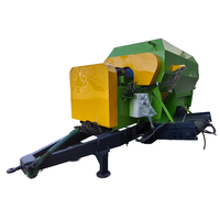 Mélangeur d'aliments TMR 9JGW-5, machine de traitement des aliments à axe unique horizontal, équipement de coupe d'herbe pas cher pour bovins, moutons, vaches, OEM/ODM