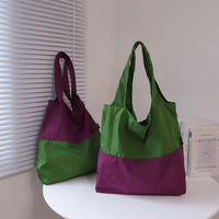 Sac de courses pliable personnalisé, écologique, réutilisable, imperméable, avec revêtement PU, résistant, grand format, sac de courses pliable, sac de courses personnalisé