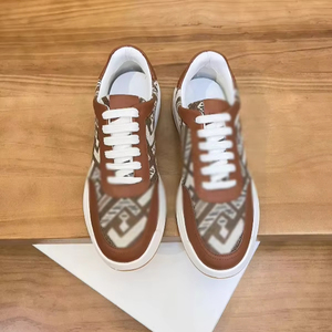 Chaussures de marche pour hommes en cuir de vachette importé haut de gamme, style tendance, confortables, décontractées, respirantes pour l'été - Product Image 4