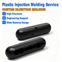 Boîtier en plastique moulé par injection pour instrument de mesure électronique personnalisé, avec fenêtre d'affichage en ABS/PC, fabricant OEM