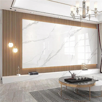 Panneau mural décoratif écologique pour intérieur 1200x2900mm, plaque de marbre PVC 2-3mm, panneau UV pour décoration intérieure
