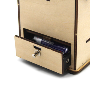 Kit de modèle de machine à laver en bois pour enfants, jouet d'éducation scientifique, à assembler soi-même, pour enfants de 7 à 9 ans, forme géométrique, fonctionnement manuel - Product Image 2