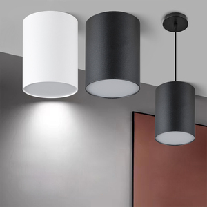 Lámpara Colgante LED COB de Superficie con Difusor de <span class=keywords><strong>PC</strong></span>, <span class=keywords><strong>Carcasa</strong></span> de Aluminio, Clasificación IP44, Diseño Moderno Retro - Product Image 1