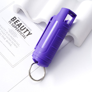 20ML <b>Keychain</b> Self Defence Protective for Safety Mace Kid Far Away Dog Penyembur Lada Plastic <b>Keychain</b> Fine Mist Pattern 1 Meter - Product Image 6