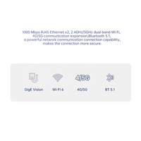 Carte intelligente Android Qual 865 carte de stockage PCB RJ45 RS232 RS485 conception de connecteur 4K/1080P résolution 8 + 256G carte de développement