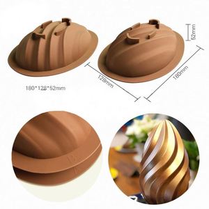 Non-stick 3D Breakable Easter Egg Shaped <b>Silicone</b> Cake Mold Chocolate Mold DIY <b>Baking</b> Moulds - Product Image 3
