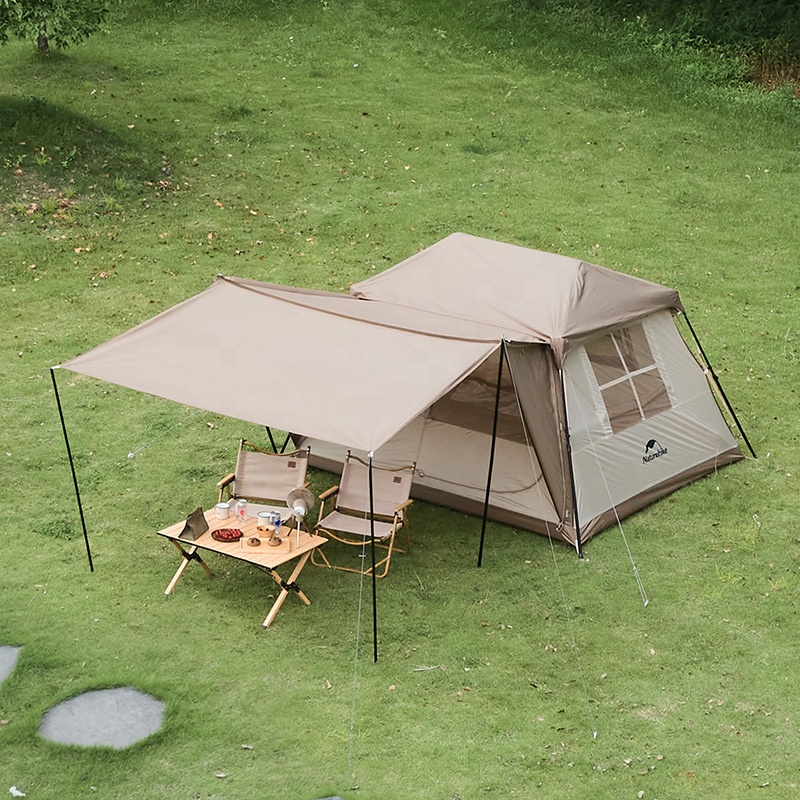 Naturehike Village 5.0 ワンタッチテント Naturehike Village5.0 ワンタッチ テント 2~4人用 ロッジ型
