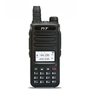 Walkie-Talkie portátil de mano de canal analógico Tyt 10W Uhf Vhf Radio bidireccional Ip67 Walkie Talkie impermeable de largo alcance