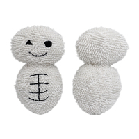 Jouets à mâcher interactifs en peluche personnalisés avec logo d'usine sur le thème d'Halloween 2026 pour chiens de petite, moyenne et grande taille