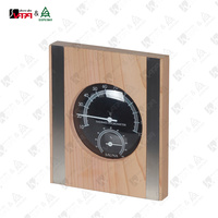 Vapasauna termometer Sauna, aksesoris kualitas tinggi Ceadr merah dan higrometer