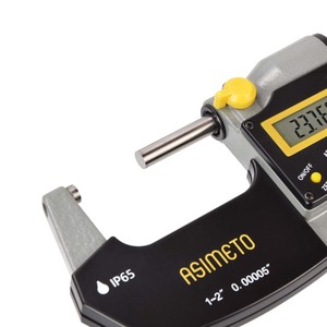 Juego de Micrómetros Asimeto Métricos 50-75 mm, Precisión de ±0.003 mm, 5 Estándares, Calibrado en Laboratorio ISO17025 - Product Image 2