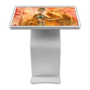 43 Inch <b>Floor</b> <b>Standing</b> Touch Screen Kiosk Horizontal Touch Screen Interactive All in One Pc Kiosk - Product Image 4