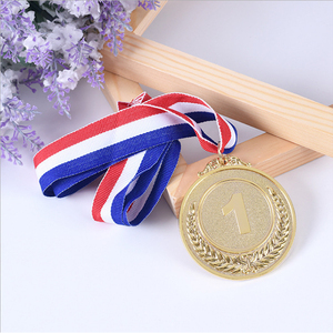 Medaglia sportiva in ottone con Logo personalizzato senza muffe in lega di zinco con nastro placcato e stampato Souvenir e regalo - Product Image 4