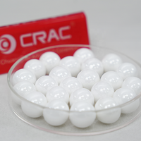 Billes de broyage en zircone céramique industrielle de haute pureté ZrO2 à prix d'usine pour colorants textiles et cosmétiques