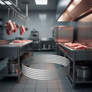 Scie à os commerciale, lames de scie à ruban pour découpe de viande 65x0.63x0.02 pouces, acier au carbone, équipement de transformation de la viande - Product Image 2