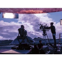 Pantalla LED de 7680hz para Estudio XR, Fondo de Pantalla LED para Interiores, Pantalla LED HD Inmersiva 3D para Producción Virtual de Películas