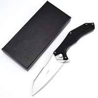 Hochharte Überlebensmesser Russisch Bestseller DIY OEM HUAAO G90 Modell G10 Griff Taktisches Klappmesser D2 Stahlklinge Ball