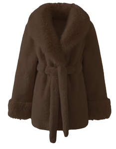 <span class=keywords><strong>Abrigo</strong></span> <span class=keywords><strong>de</strong></span> <span class=keywords><strong>piel</strong></span> con cintura retráctil estilo Albornoz estilo Socialite Faux Otter conejo empalme cuello <span class=keywords><strong>de</strong></span> <span class=keywords><strong>piel</strong></span> <span class=keywords><strong>de</strong></span> zorro y puños <span class=keywords><strong>abrigo</strong></span> <span class=keywords><strong>de</strong></span> <span class=keywords><strong>piel</strong></span> - Product Image 3