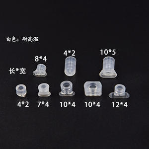 Conector Industrial de Silicona con Ventosa de Vacío, Resistente a Altas Temperaturas, Roscado M3 M5 M6 - Product Image 4