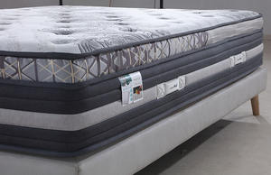 Muebles de dormitorio, venta al por mayor, colchones de látex de muelles helicoidales de bolsillo doble Queen King personalizados, gran oferta - Product Image 5