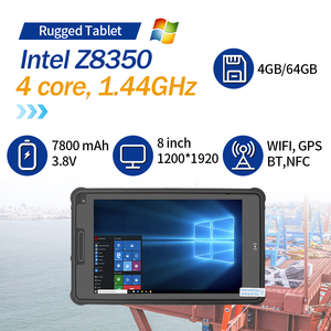Endüstriyel Sağlam Tablet Bilgisayar 7800 mAh NFC Parmak İzi Okuyuculu Sağlam Tablet <span class=keywords><strong>Windows</strong></span> Intel IP65 Su Geçirmez 4G 5G <span class=keywords><strong>8</strong></span> İnç Sağlam Tablet - Product Image 2