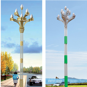 ไฟถนน LED สำหรับภายนอกอาคาร ตัวเรือนอะลูมิเนียมอัลลอยด์ IP65 แสงวอร์มไวท์ 3500K ขั้ว E27 มุมกระจายแสง 360 องศา รับประกัน 5 ปี สำหรับไฟส่องสว่างบนถนน - Product Image 4