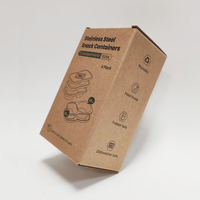 Boîte d'emballage en acier inoxydable / Boîte en papier personnalisée imprimée pour ustensiles de cuisine et quincaillerie en gros