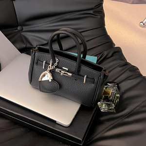 Túi bạch kim mới 2025 là một bàn tay đa năng dành cho phụ nữ, cao cấp, đeo chéo và một vai đơn sành điệu với một hig - Product Image 2